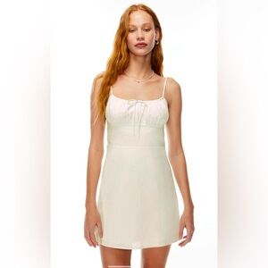 Sunday Best Delilah Mini Dress White Size Medium Like New